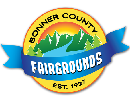 a image on the logo saying Bonner County Fairgrounds est. 1927