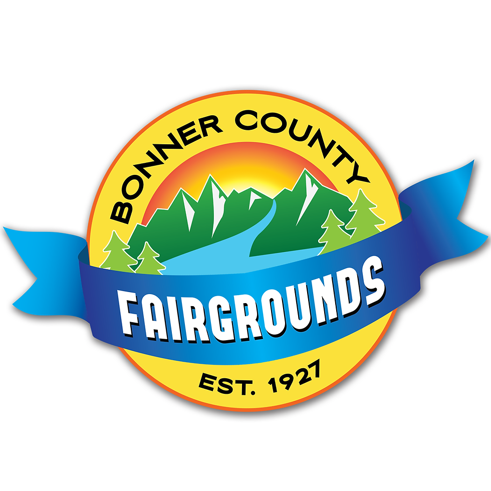 a image on the logo saying Bonner County Fairgrounds est. 1927
