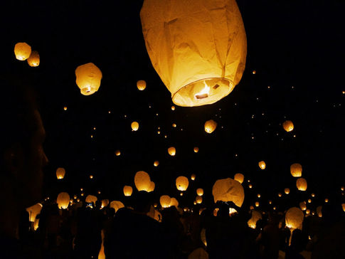 Spokane Water Lantern Festival by Light the Night