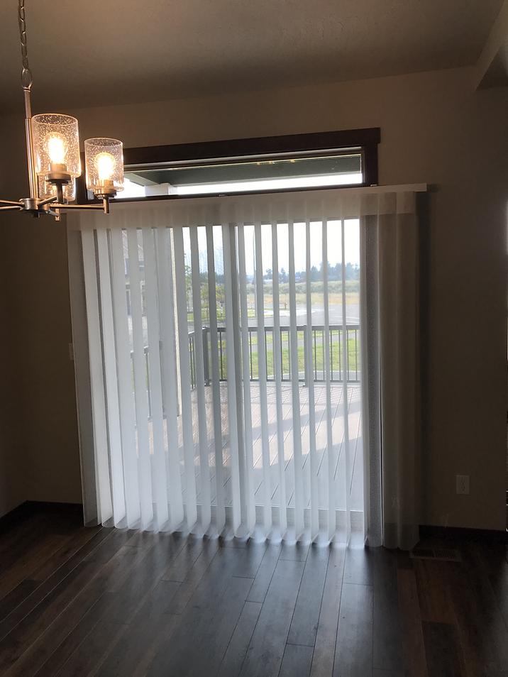 Smart Drape on Patio Door Opened
