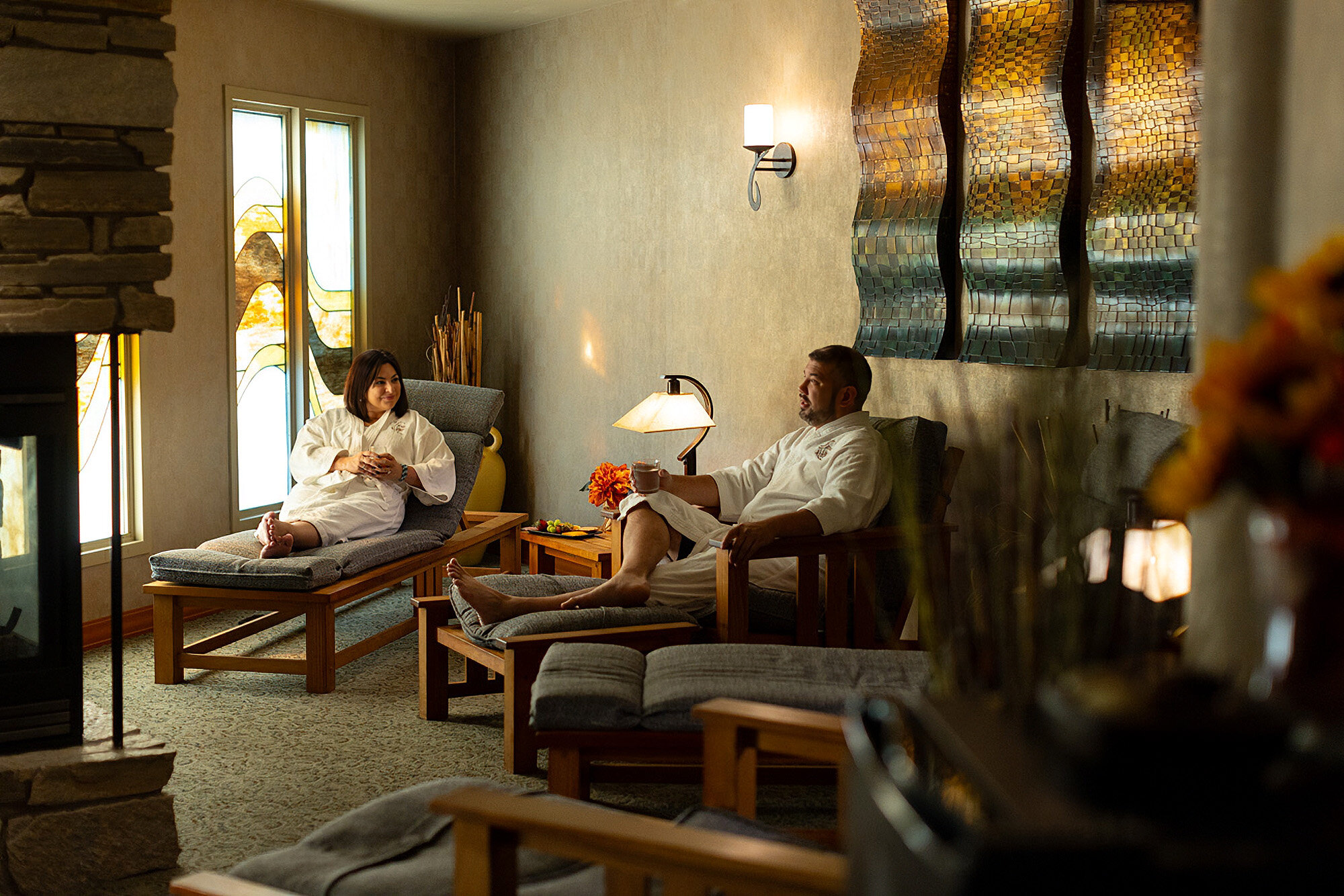 Inside The Spa at Kootenai River Inn