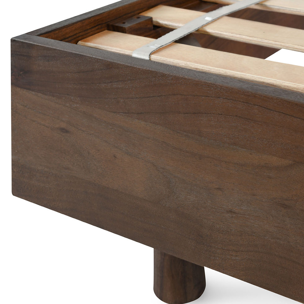 Thumbnail: Jaxon Wood Bed Cocoa Brown