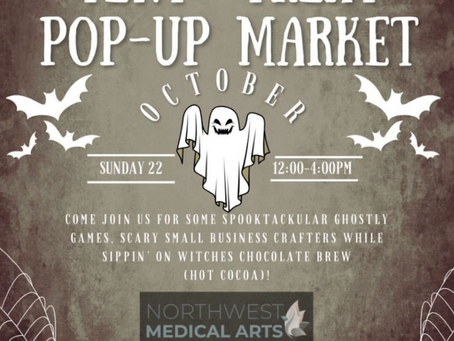 Tent or Treat Pop Up Market