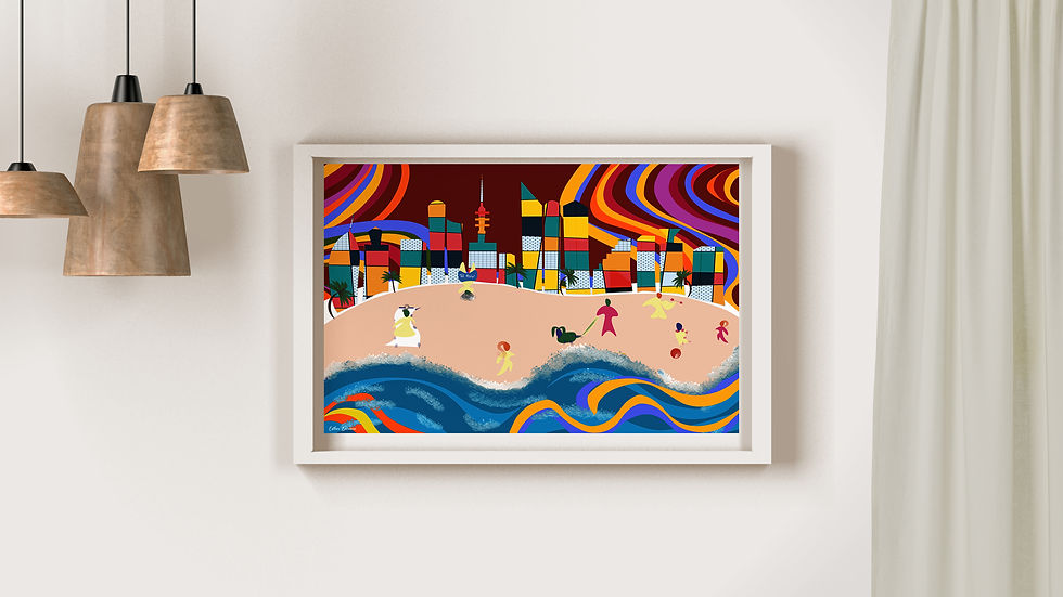 Miniature : Tel Aviv Abstract