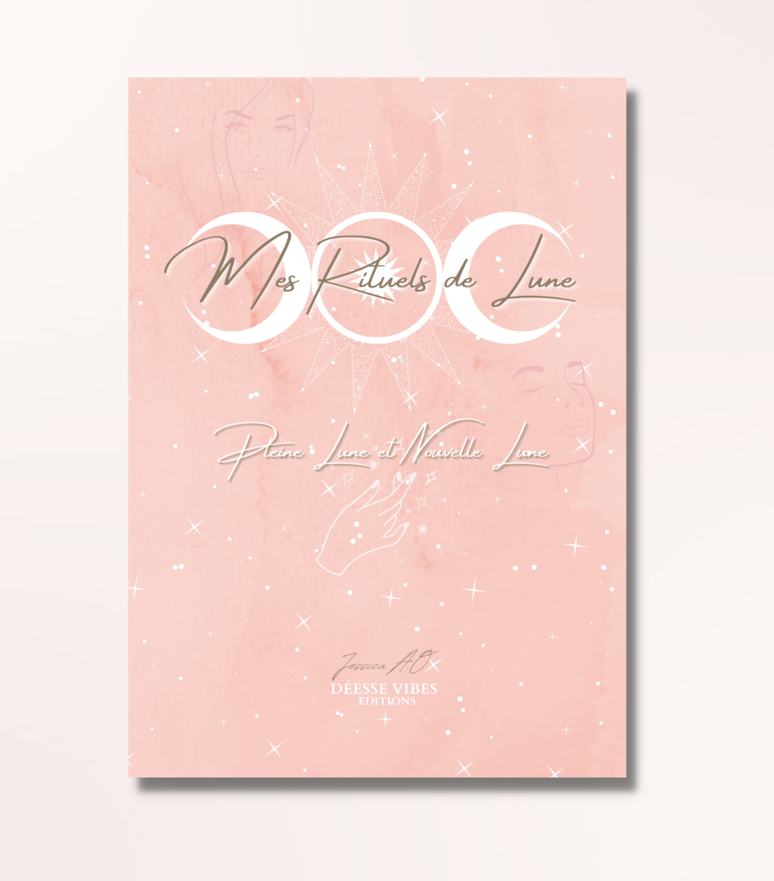 Journal pour vos Rituels de Lune - Rose saumoné