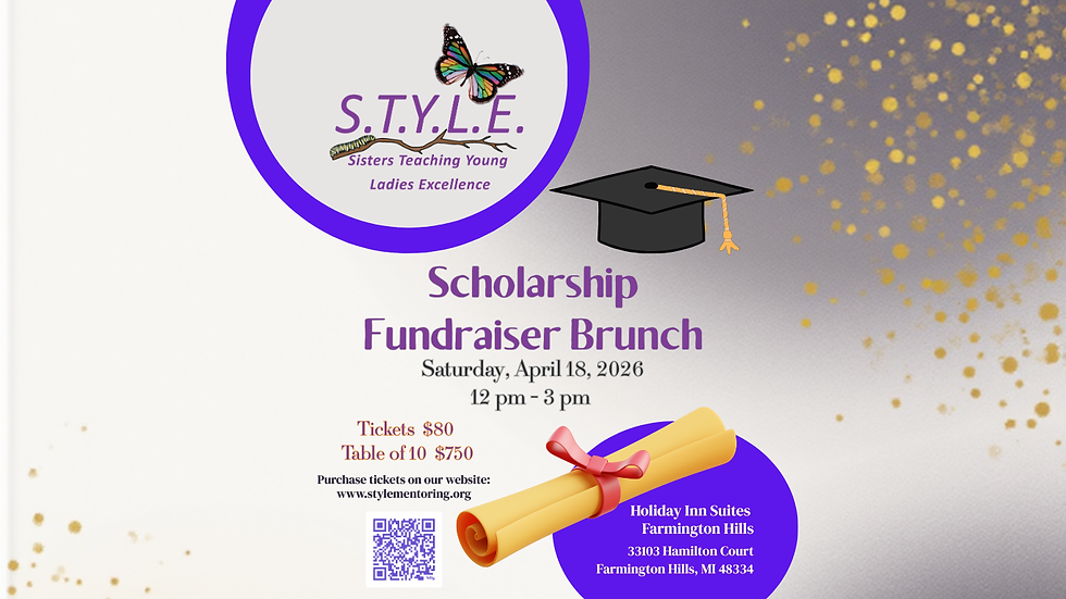 S.T.Y.L.E. Scholarship Fundraiser Brunch