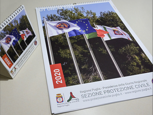 Calendario ufficiale 2020 di Protezione Civile Puglia