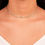 Miniatura: Choker Coração Detalhada - Ouro