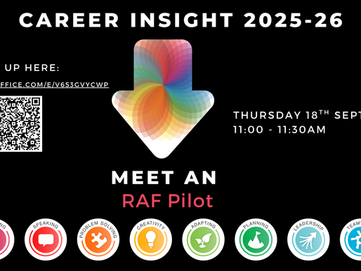 Career Insight Recording:  Meet an RAF pilot (All years)