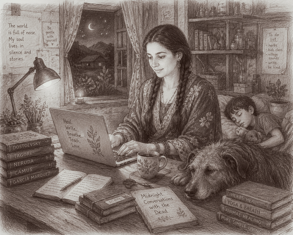 Every Night Mira Spoke to the Dead… Then the World Found Her