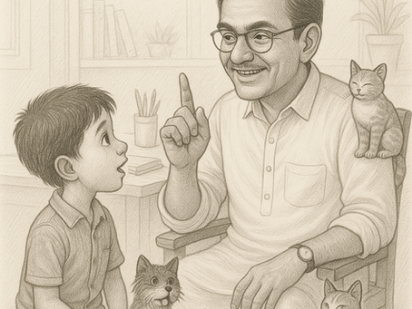 “Halfway to Childhood: Dr. Chari’s Quiet Journey Back to Wonder”