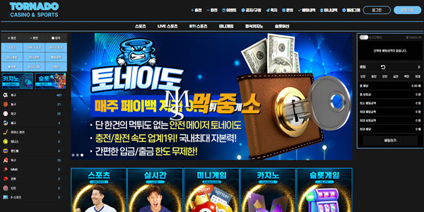 토네이도 먹튀 – 입플 적중해도 원금만 지급, 첫환전 미루고 차단 (tnd11.com)