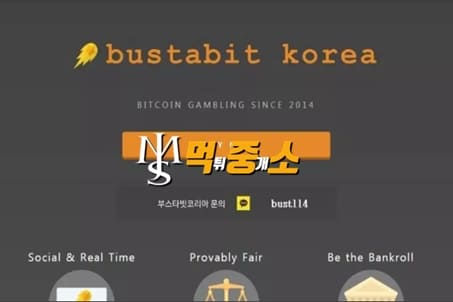 먹튀중개소[먹중소] - 먹튀사이트[ 부스타빗 코리아 (bustabit korea) ]먹튀발생 먹튀