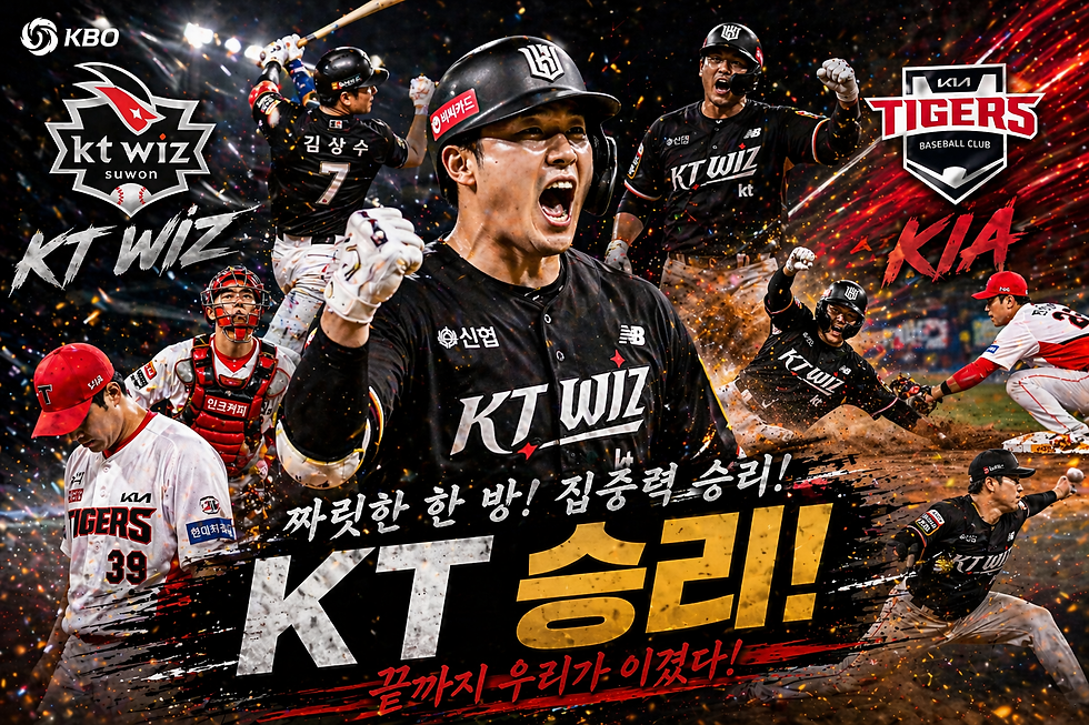 2026년 4월 23일 KBO 경기분석 – KT vs KIA, 제구 안정 vs 불안 승부