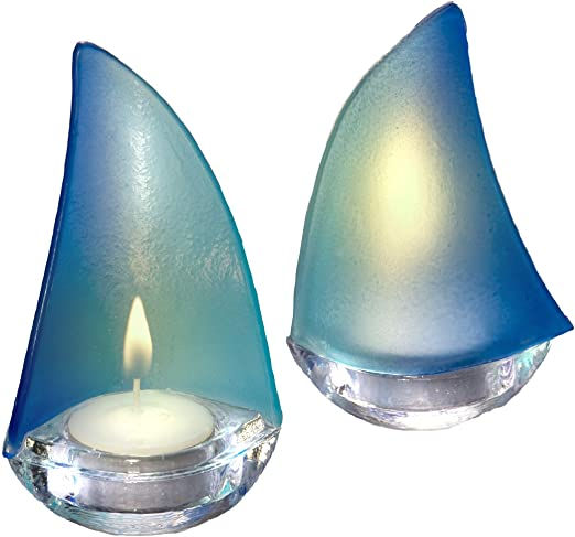 Thumbnail: Sailboat tealight holder