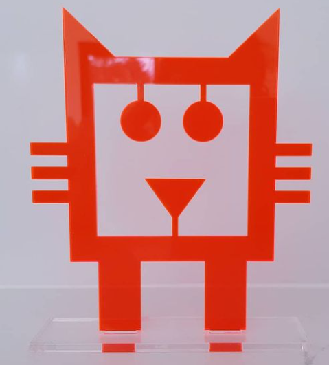 Thumbnail: Female OWL S ( Small) in soft Fluo acryl