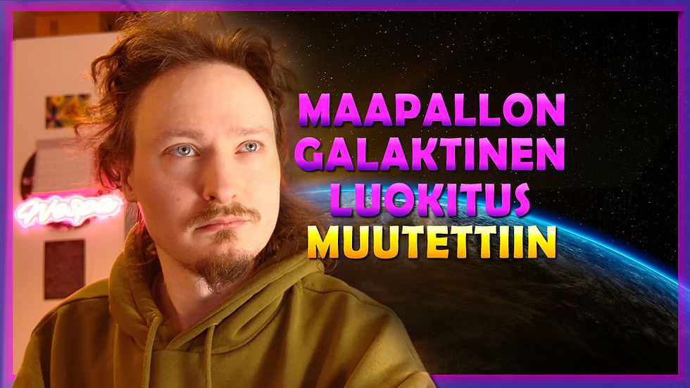 Maapallon galaktinen luokitus muutettiin - Neuvosto kertoo