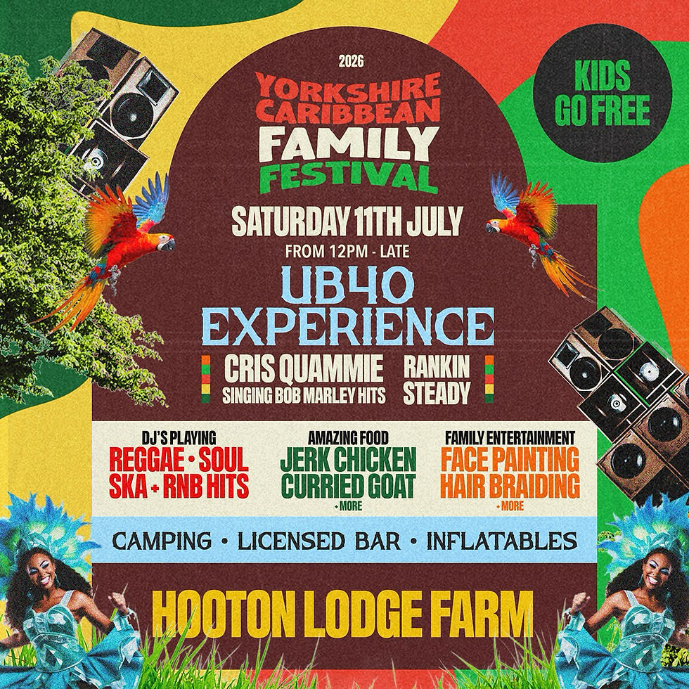 Yorkshire Caribbean Family Festival 🌴 🥥 🍹 