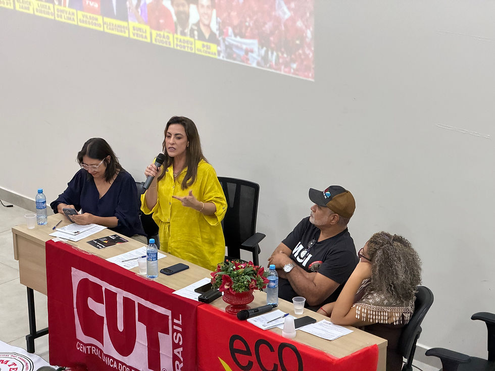 Senadora Soraya participa de debates com trabalhadores e sindicalistas sobre o desenvolvimento de Mato Grosso do Sul