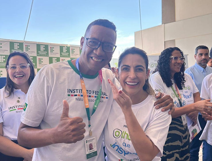 Com R$ 11,9 milhões investidos no IFMS, Soraya Thronicke leva o projeto Olhos que Inspiram a Corumbá Com R$ 11,9 milhões investidos no IFMS, Soraya Thronicke leva o projeto Olhos que Inspiram a Corumbá