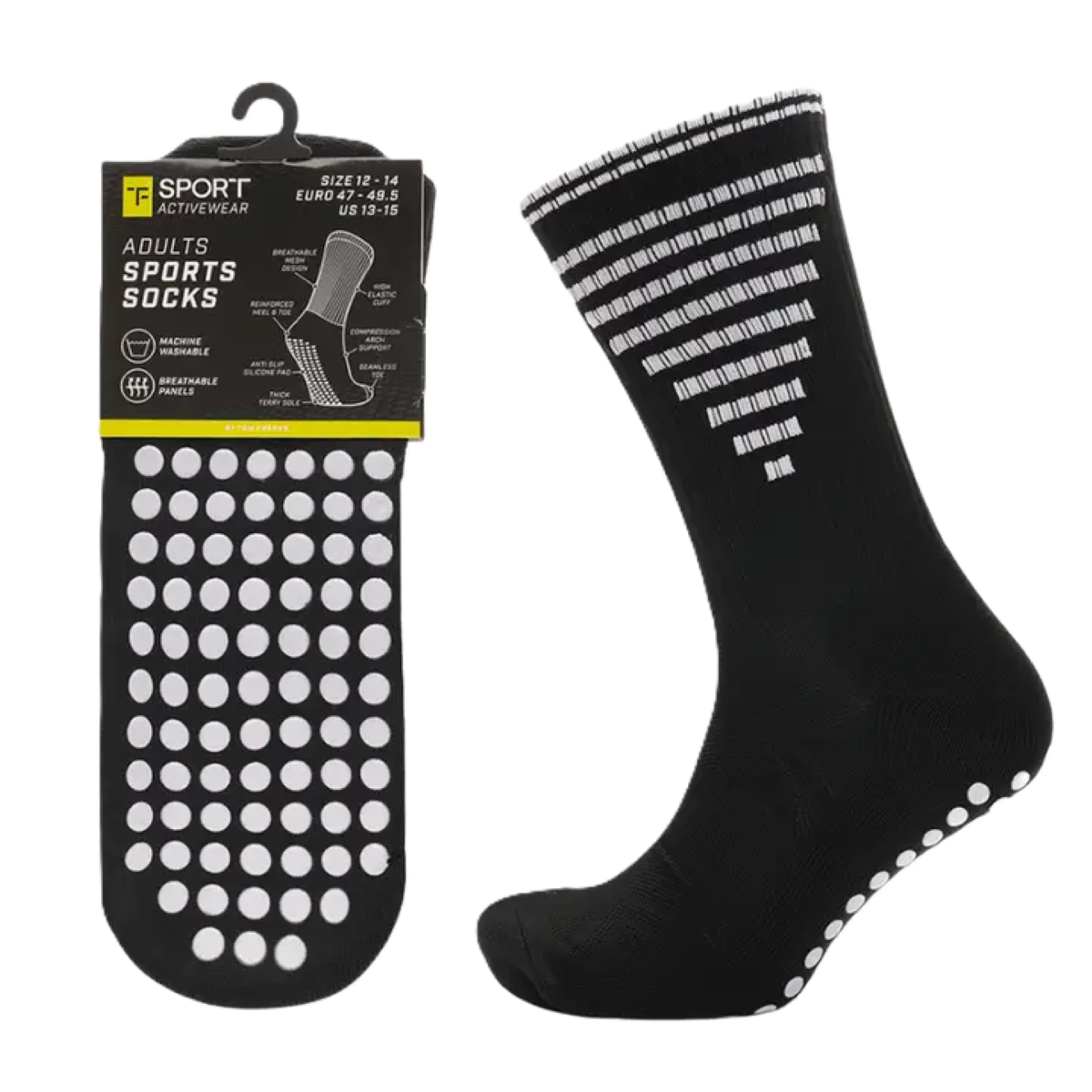 MESO07 - Mens Anti Slip Socks 1 pair