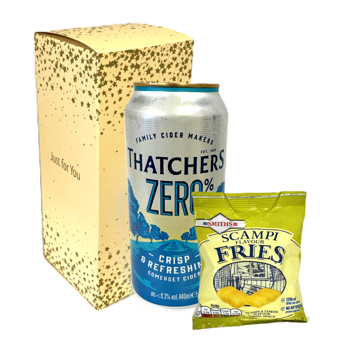 184CB - Zero Cider and Snack Gift