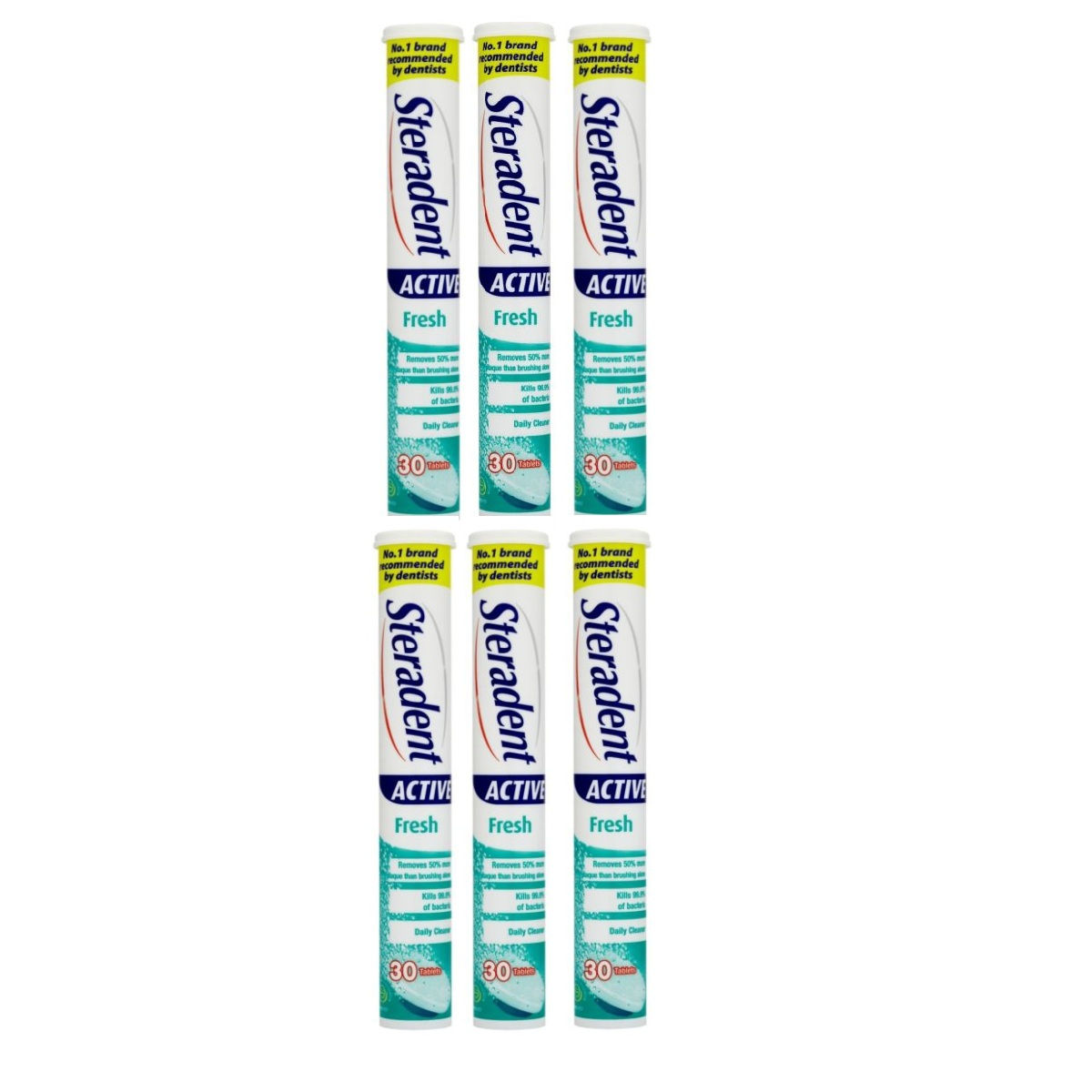 BKSTER01 - 6 PACK Steradent Tablets