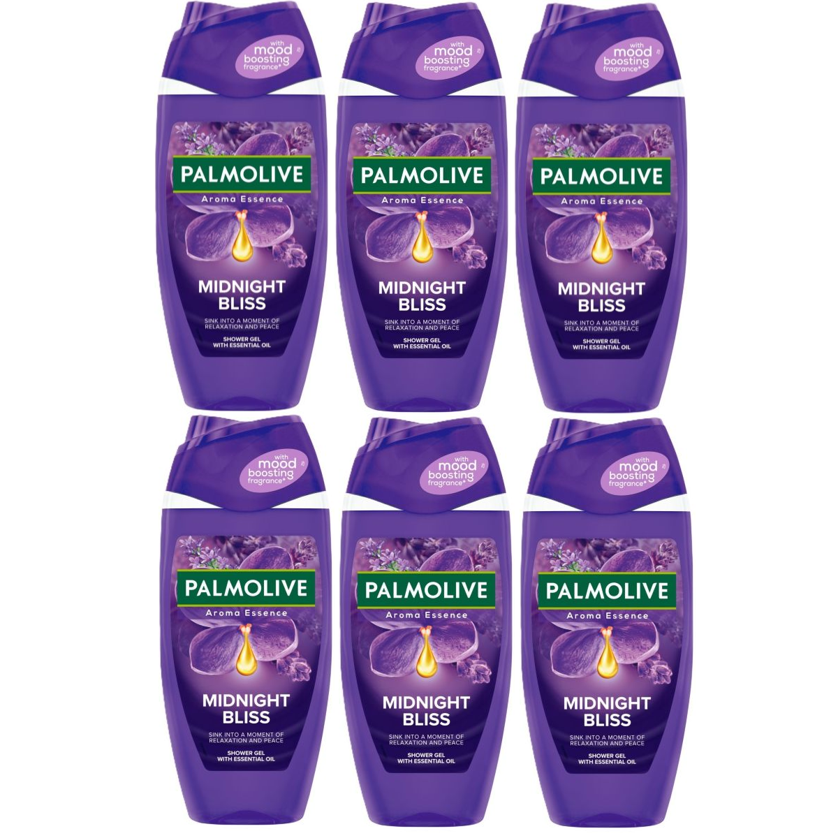 6 pack Palmolive Showergel 250ml - BKPALSH02