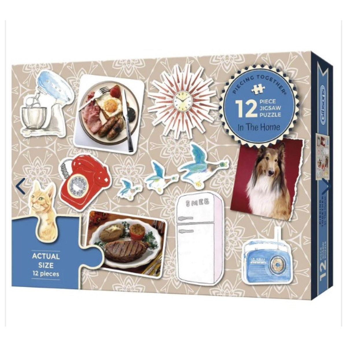 P10- 12 Piece retro Jigsaw