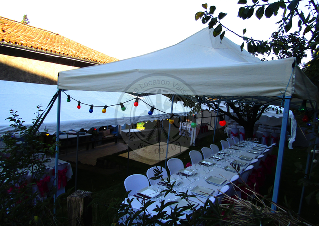 Tonnelle de réception