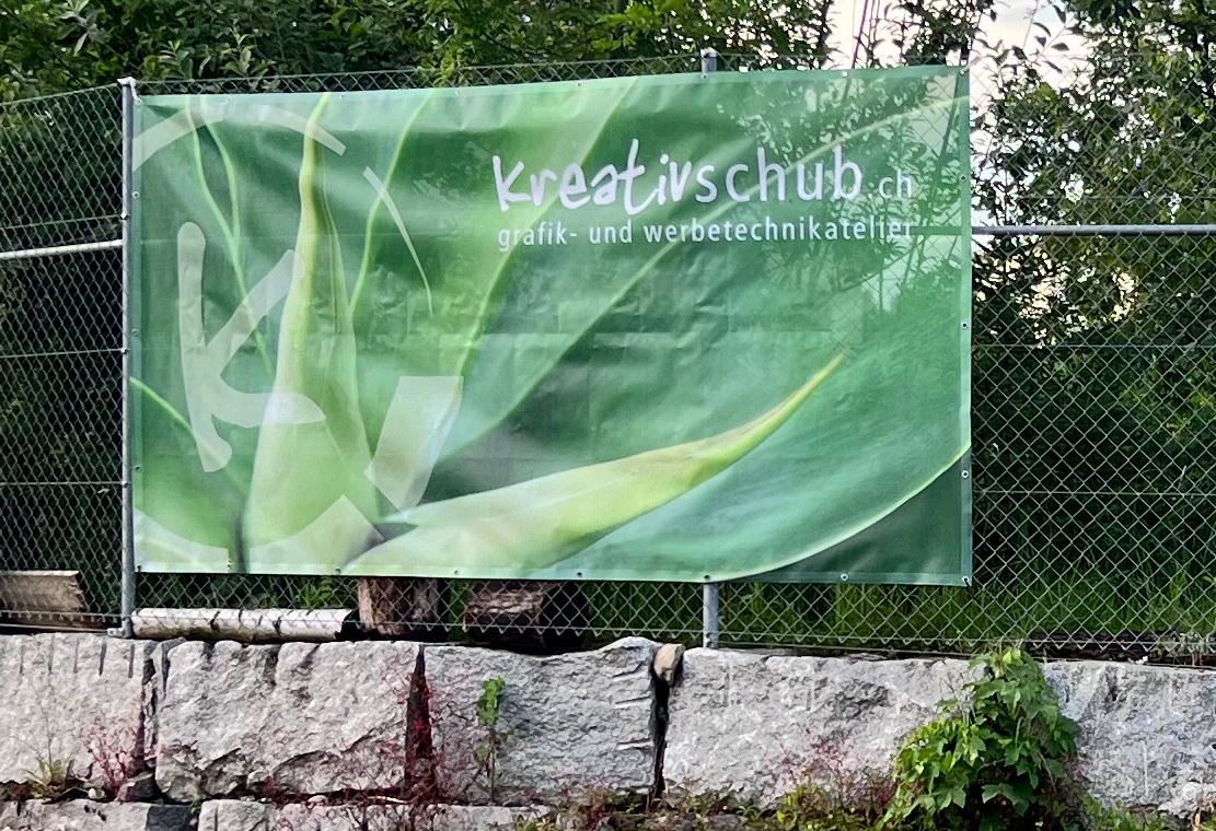 Meshbanner für Baugitter gross