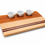 Thumbnail: The Triowood Dip & Serve Board | Handcrafted Three Cup Wooden Serving Board
