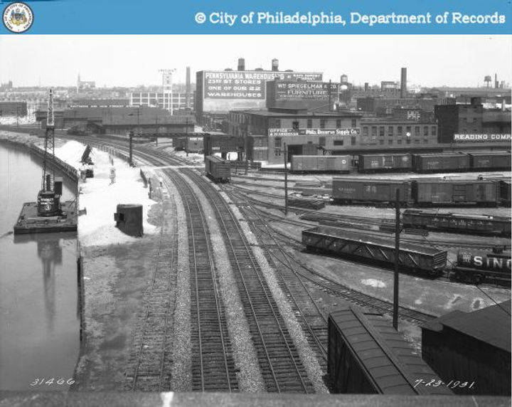 16 and callowhill 23 and arch to north 1931.jpg