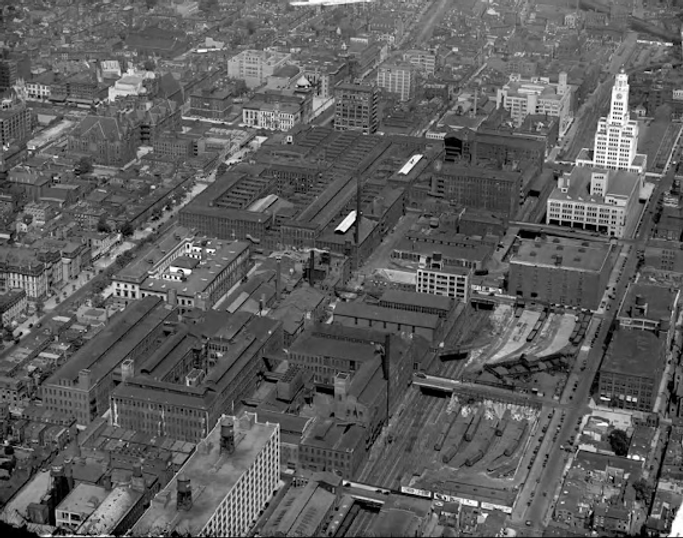 1928 aerial baldwin locomotive works.png