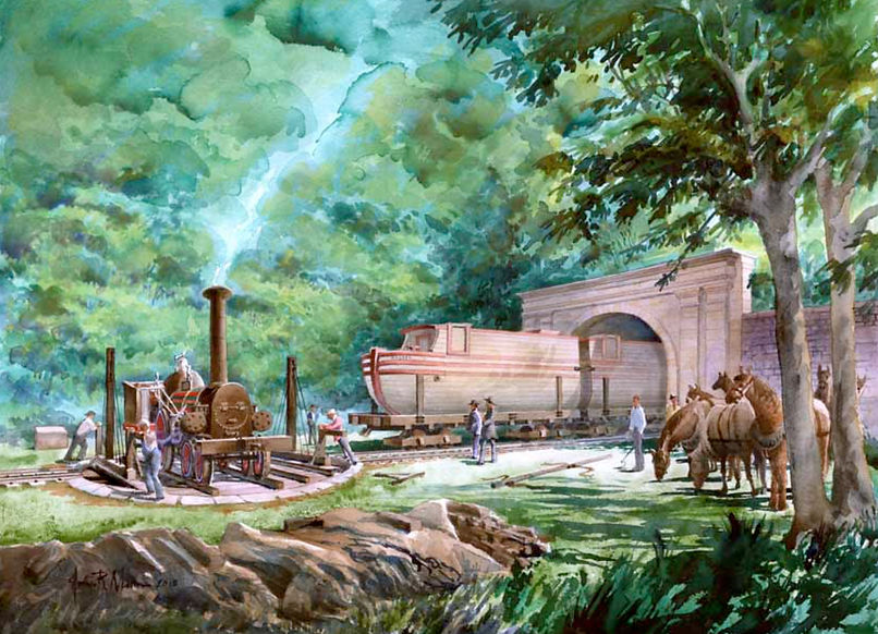 staple bend tunnel painting.jpeg