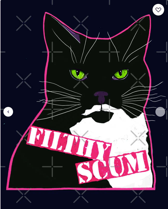 Thumbnail: 'Filthy Scum' T-Shirt