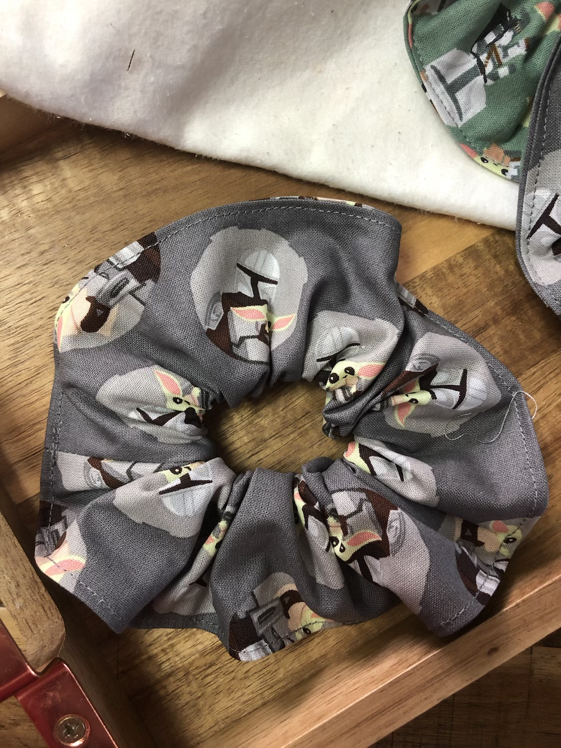 Baby Yoda Scrunchie