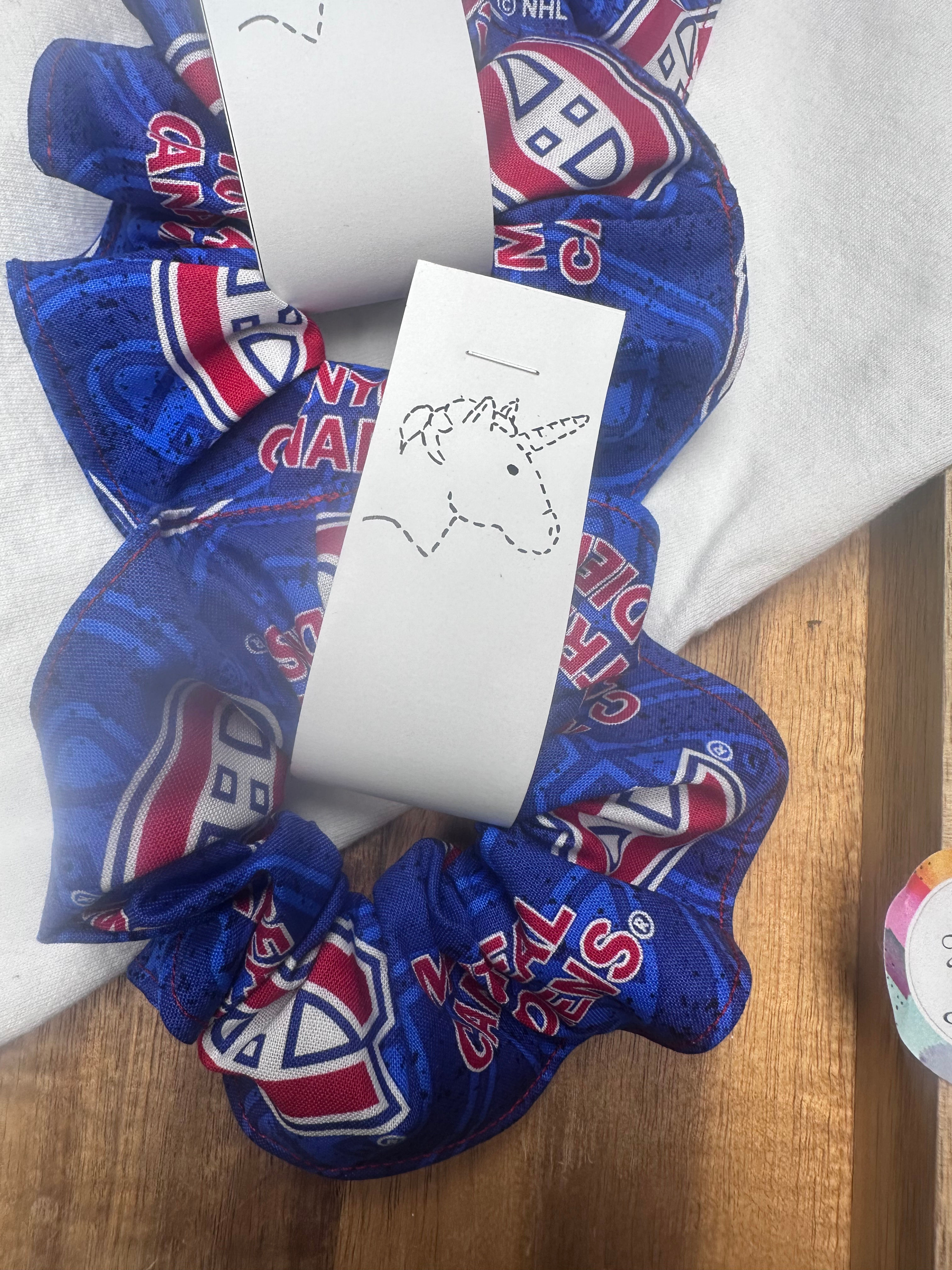 Montreal Canadiens scunchie