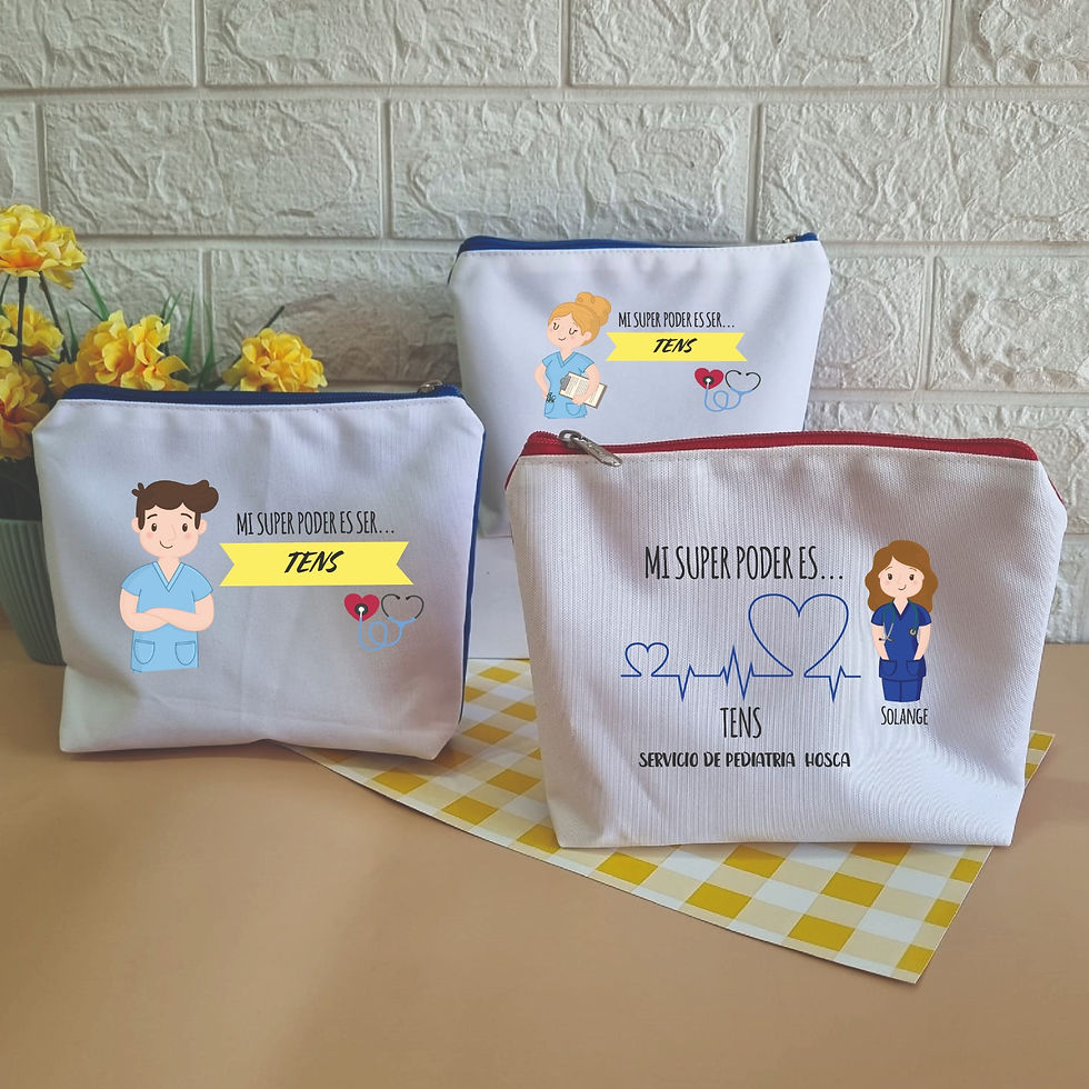 Miniatura: Neceser Día del TENS | Regalo personalizado con nombre