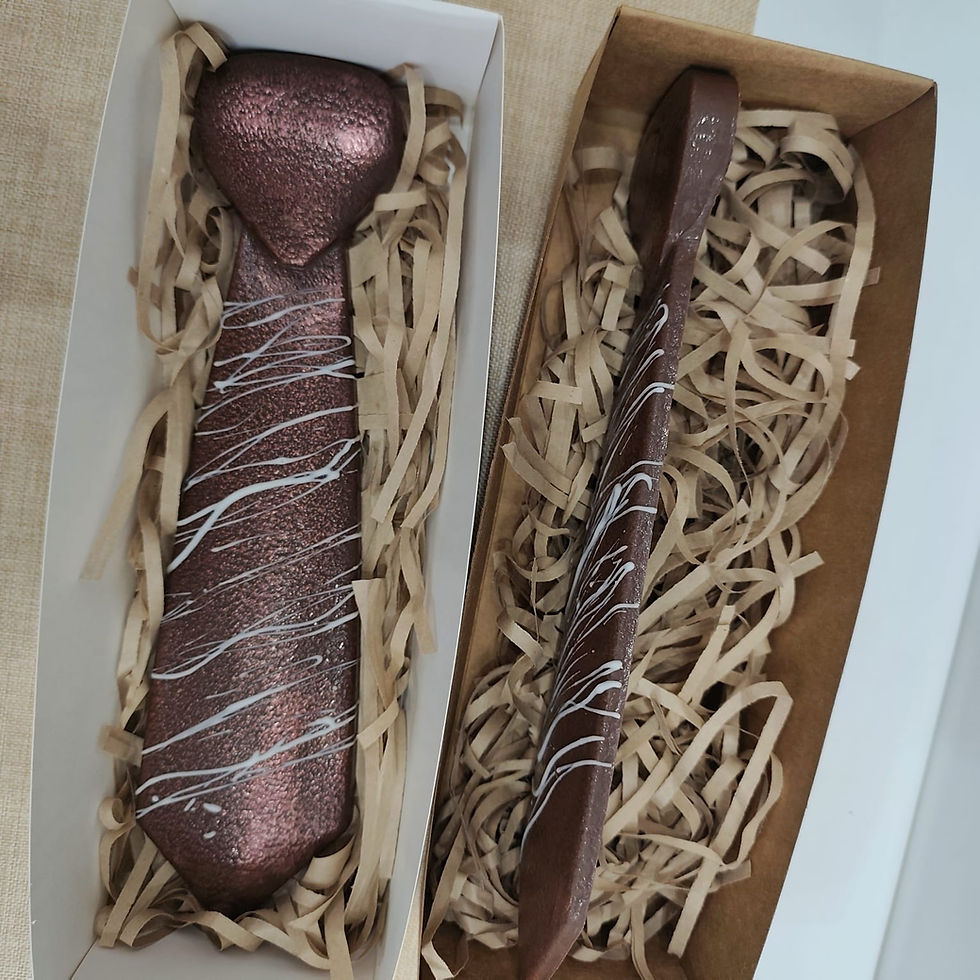 Miniatura: Corbata de chocolate, regalo día del padre | Regalo para empresas