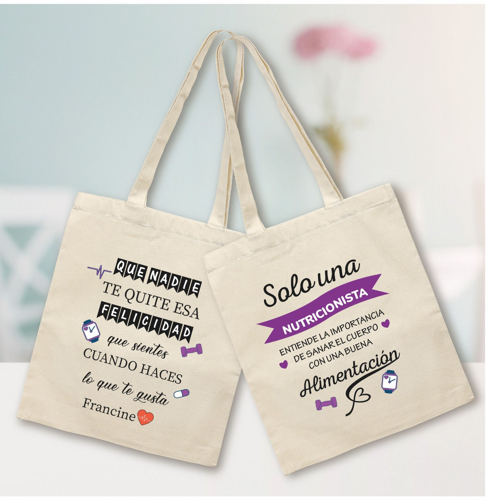 Bolsa totebag Día de la Nutricionista