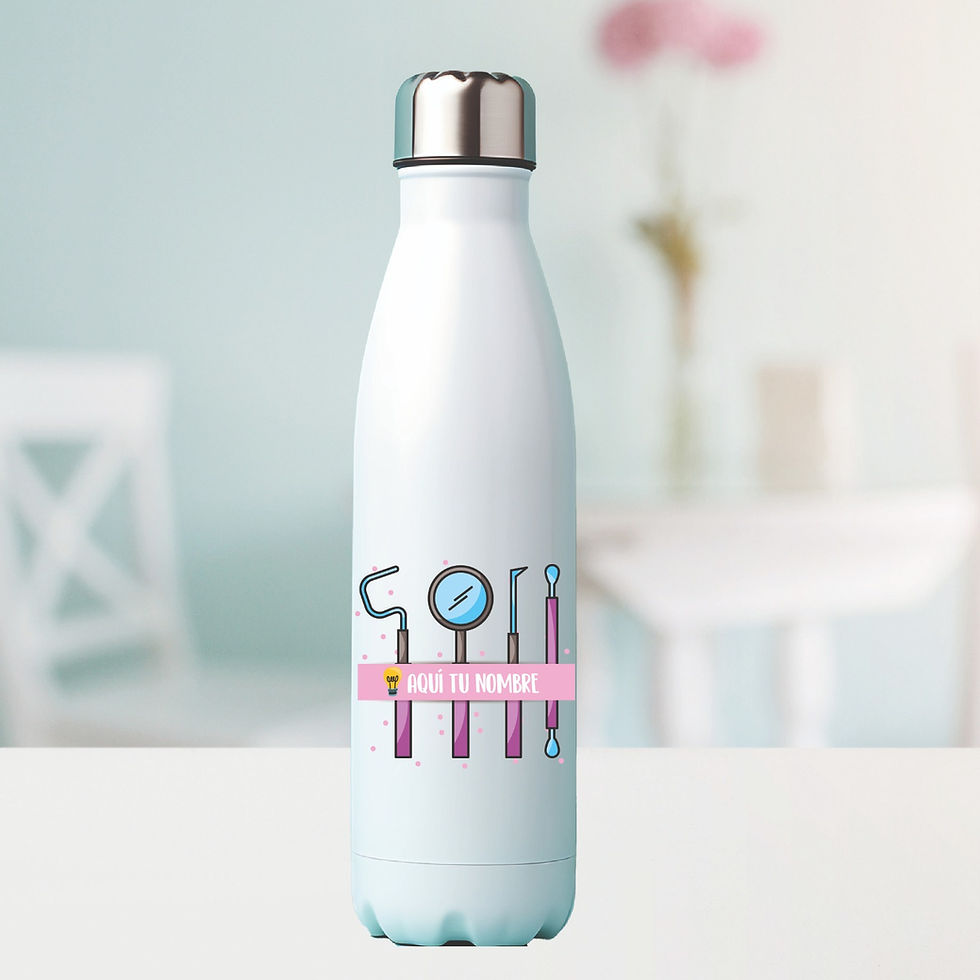 Miniatura: Botella de agua bowling Día del Odontólogo