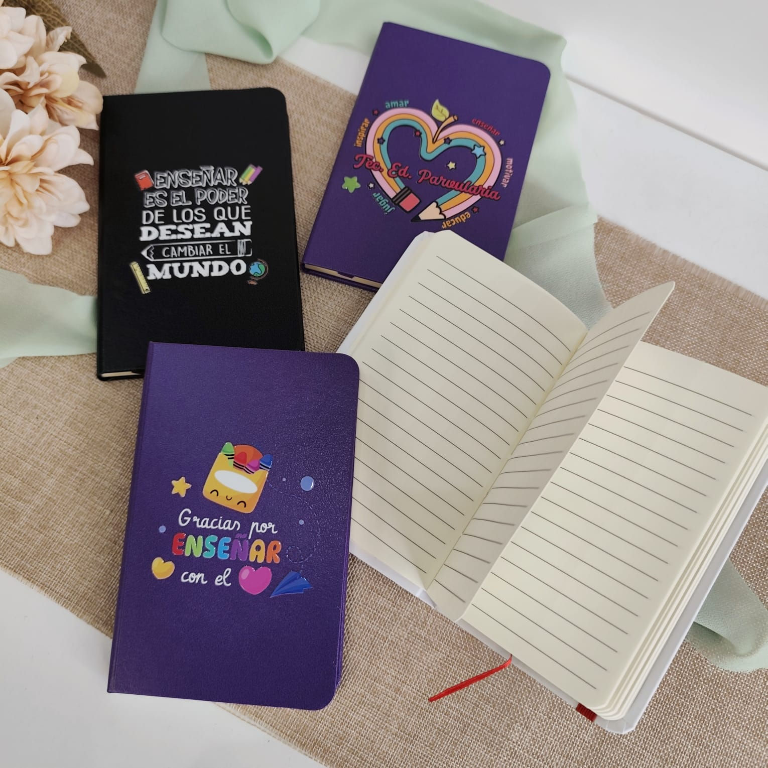 Libreta | Regalo personalizado para Profesores, Educadoras y Técnicos en su día
