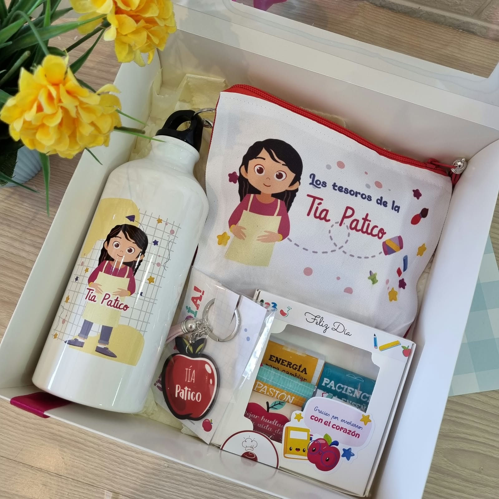Pack de regalos para Profesores, asistentes, educadores | Personalizados