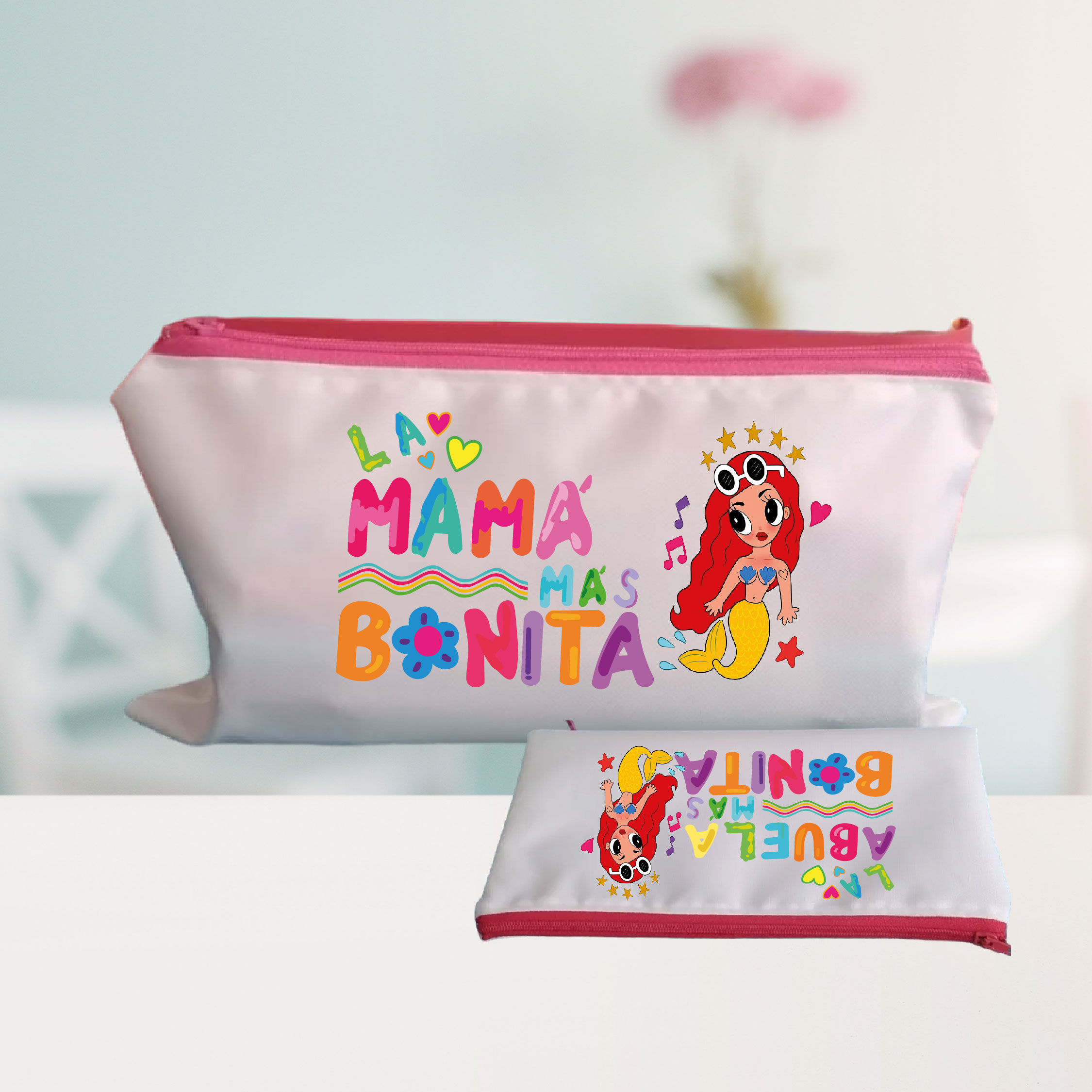 Estuche de tela Día de la Madre