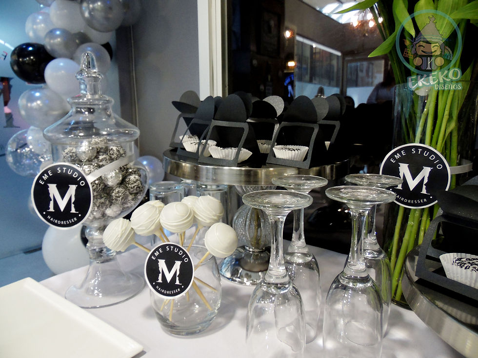 Miniatura: Decoración Mesa Dulce EMEStudio Hairdresser