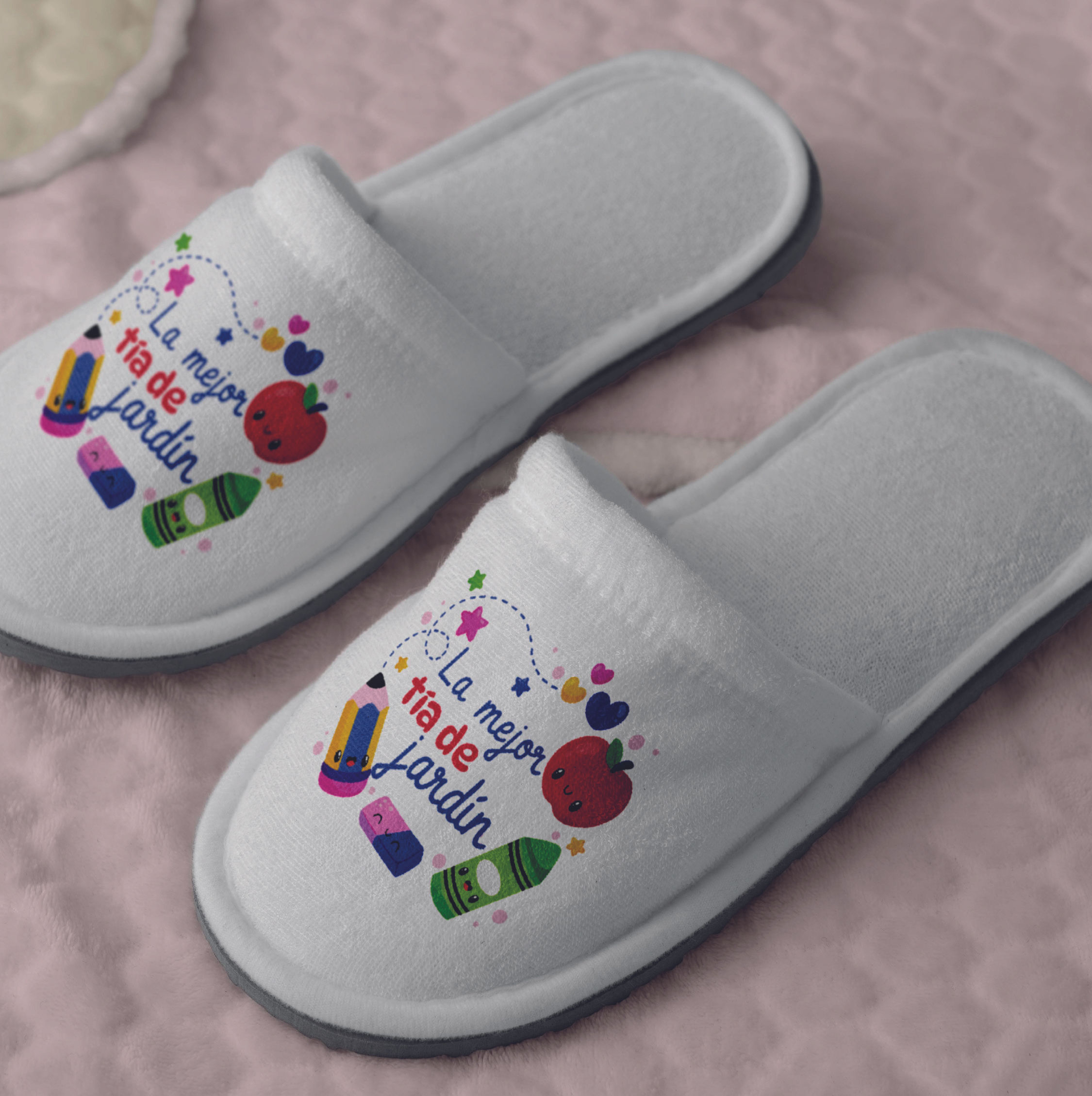 Pantuflas Día de la Educadoras de Párvulos