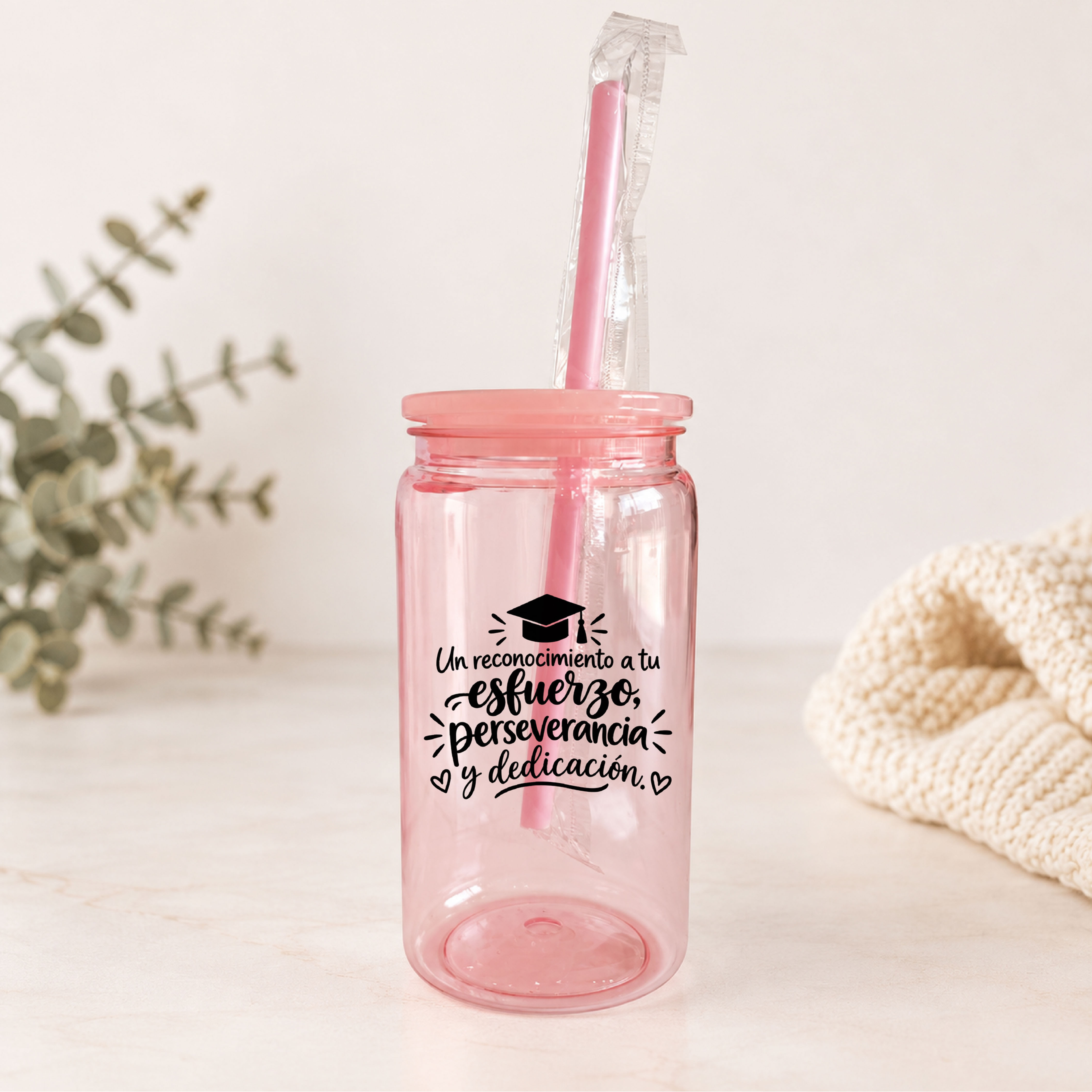 Vaso para graduados | Regalo personalizado