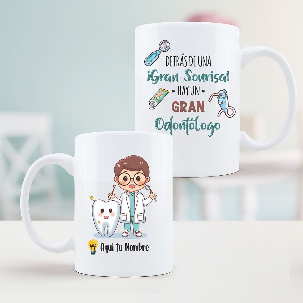 Miniatura: Taza blanca 11oz Día del Odontólogo