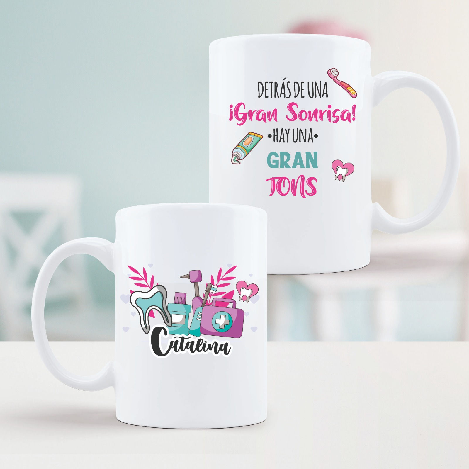 Taza blanca 11oz Día del TONS